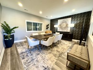 Private pilot lounge and meeting room at Hangar V