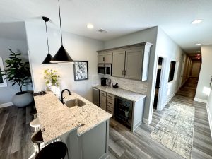 Private pilot lounge and meeting room at Hangar V